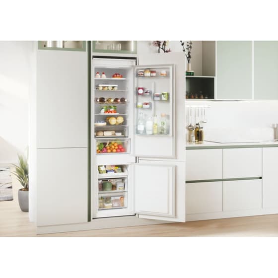 CANDY CCUBT5519EW Total No Frost 281 Lt Εντοιχιζόμενος Ψυγειοκαταψύκτης image 8