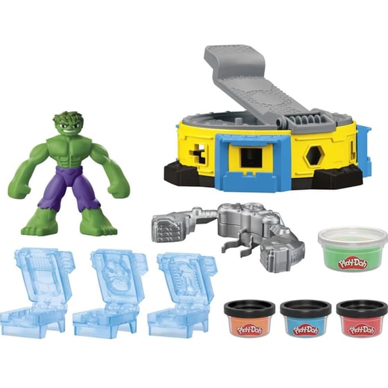 Hasbro Play-Doh Marvel Hulk Smash and Squish (F9826) image 1