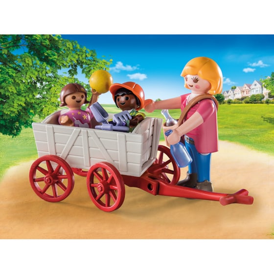 PLAYMOBIL® City Life Starter Pack Νηπιαγωγός με παιδάκια και καροτσάκι (71258) image 4