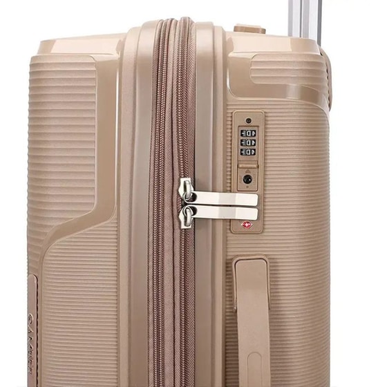 Σετ Βαλίτσες&nbsp;Amber&nbsp;Μόκα image 7