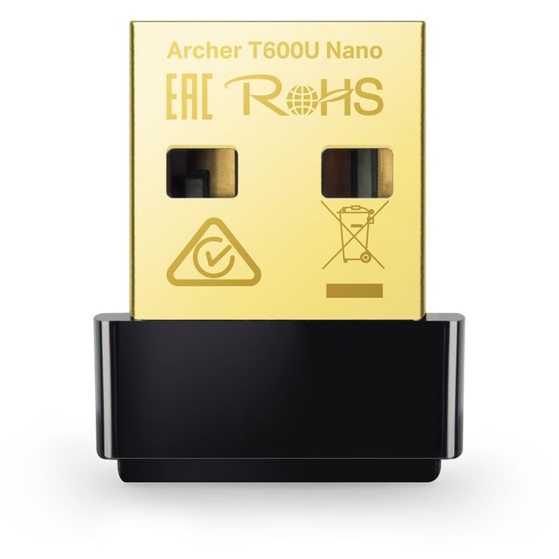 TP-LINK TP-Link Archer T600U Nano USB Αντάπτορας Δικτύου Ασύρματη Σύνδεση 600Mbps