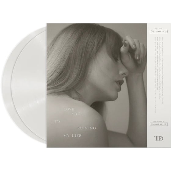 The Tortured Poets Department (2 LP Ghosted White) image 2