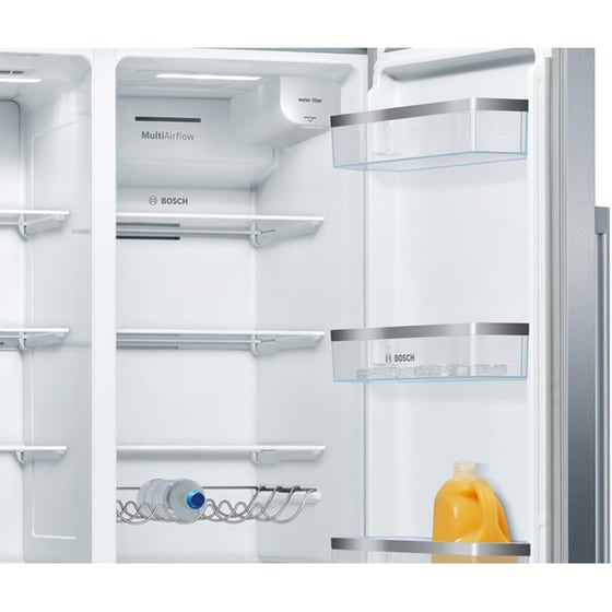 BOSCH KAD93AIEP Side-by-Side Full No Frost 562 Lt Inox Antifinger Ψυγείο Ντουλάπα image 3