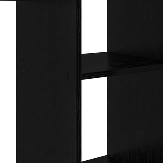 Γραφείο VidaXL από Επεξεργασμένο Ξύλο 142x102x73 cm - Μαύρη Οξιά image 6