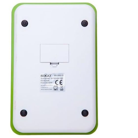 SOGO BAC-SS-3960G 1gr/5kg Ψηφιακή Ζυγαριά Κουζίνας image 3