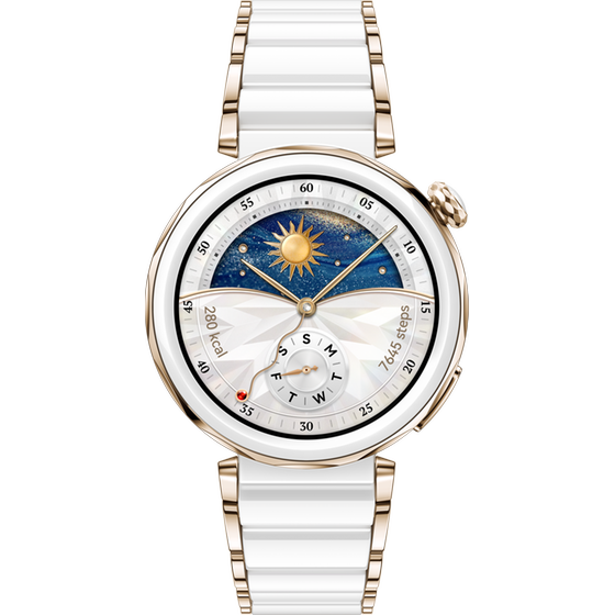 Smartwatch Huawei Watch GT 5 Pro 42mm - Ceramic White image 0