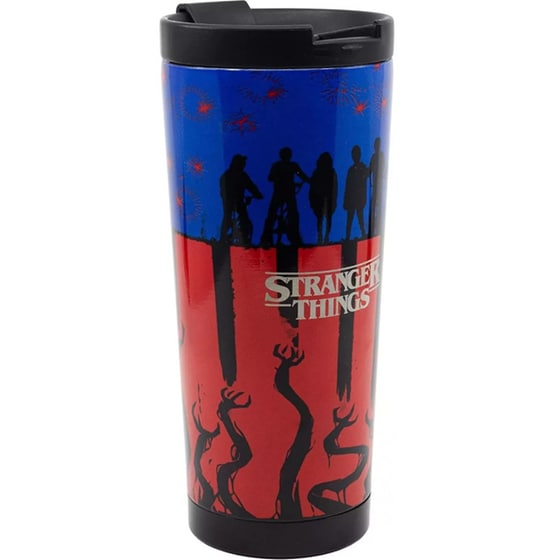 Κούπα Μεταφοράς Stor Stranger Things Ανοξείδωτο ατσάλι 425 ml image 0