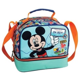Τσαντάκι Φαγητού Gim Οβάλ Mickey Fun Travels