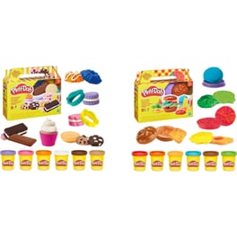 Hasbro Play-Doh Food Shapes 2 Σχέδια 6 Τμχ - Τυχαία Επιλογή Σχεδίου (G16095)