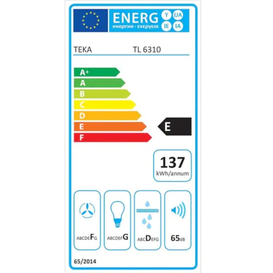 TEKA TL 6310 B 60cm Μαύρο Απορροφητήρας Συρόμενος image 1