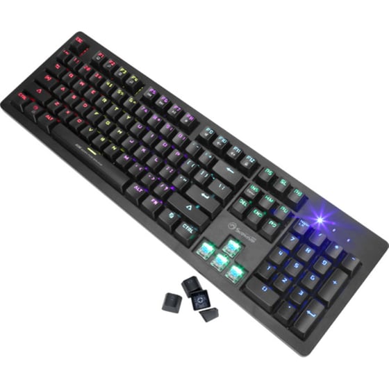 Marvo KG916 Gaming Μηχανικό Ενσύρματο Πληκτρολόγιο με διακόπτες και RGB φωτισμό (US) image 1