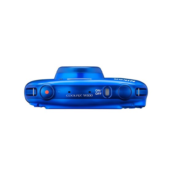 Compact Nikon Coolpix W100 Αδιάβροχη & Τσάντα Μεταφοράς - Μπλε image 3