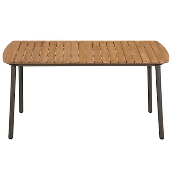 Vidaxl Σετ Τραπεζαρίας Κήπου 5 Τεμαχίων Καφέ Από Συνθετικό Ρατάν image 3