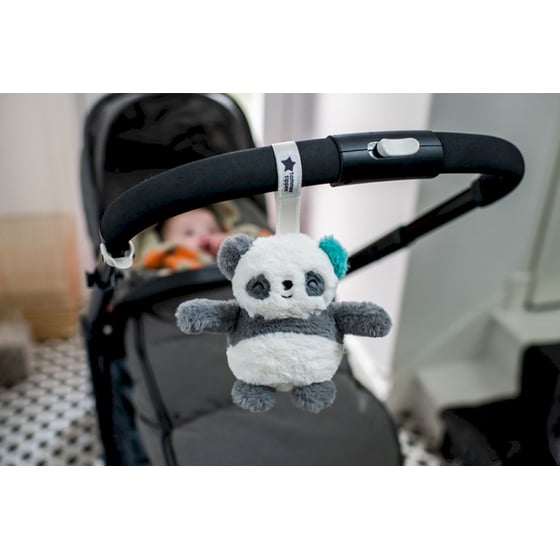 Tommee Tippee Λούτρινο Βρεφικό Κρεμαστό Παιχνίδι Mini Pip Panda Travel image 4