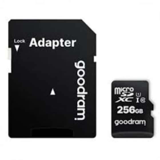 GoodRAM M1AA microSDXC 256GB Class 10 U1 UHS-I με αντάπτορα image 0
