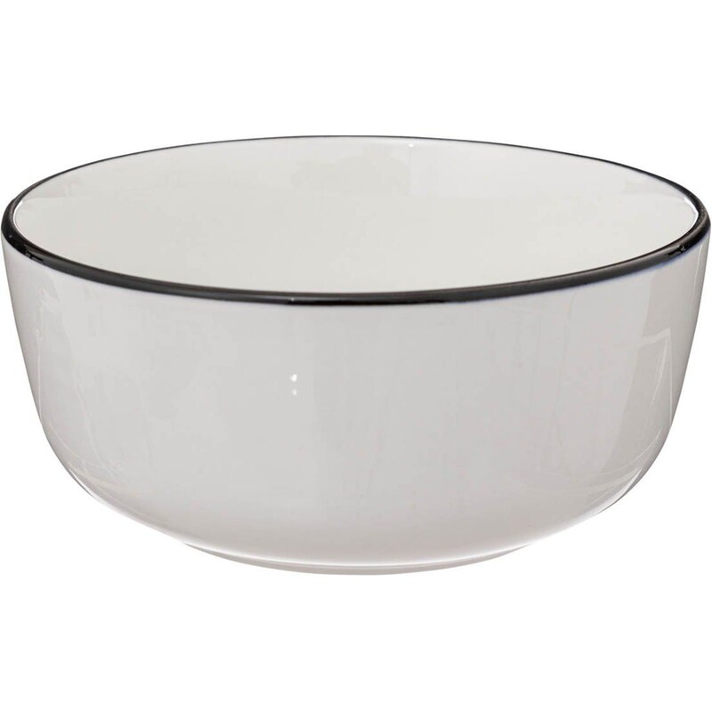 SPITISHOP Μπολ Spitishop Πορσελάνινο 14.5x6.5cm - Λευκό