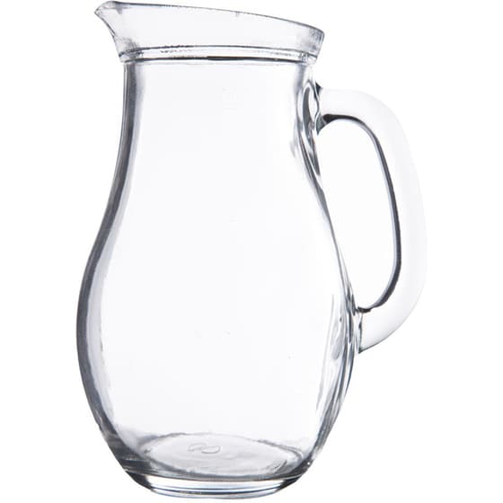 Κανάτα Spitshop Γυάλινο 1L 14.2x12.5x20cm - Διάφανο image 0