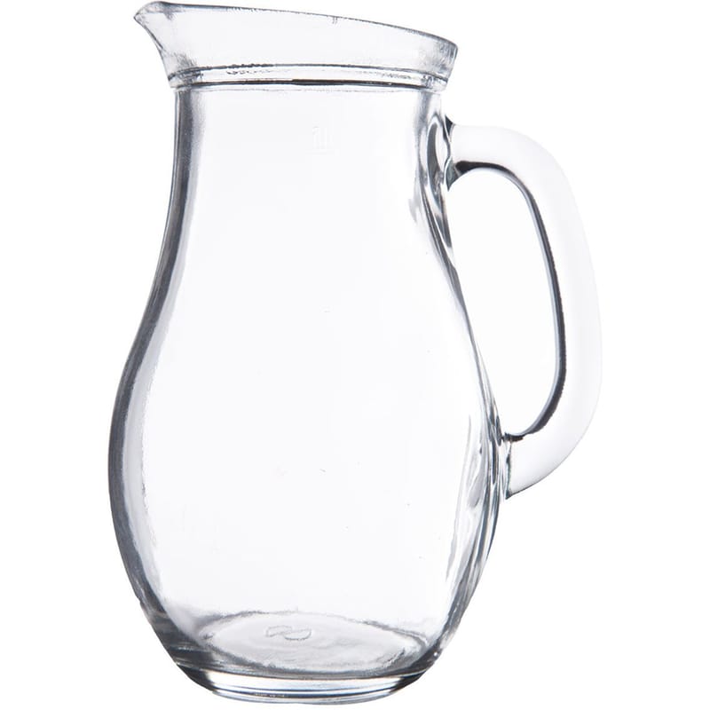 Κανάτα Spitshop Γυάλινο 1L 14.2x12.5x20cm - Διάφανο