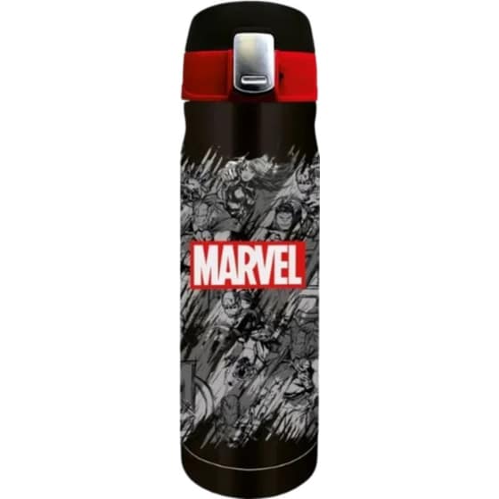 Θερμός Stor Marvel 410 ml - Μαύρο image 0
