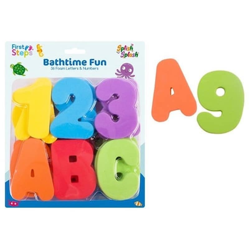Γράμματα Και Αριθμοί Για Το Μπάνιο – Learn And Play