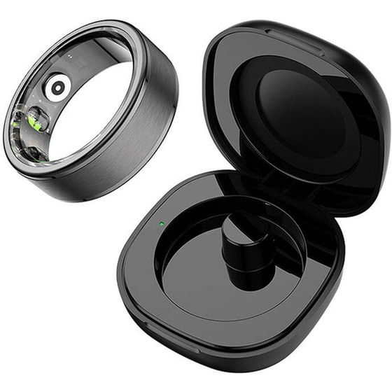 Smart Ring Colmi R03 18.9mm Size 9 - Black image 2