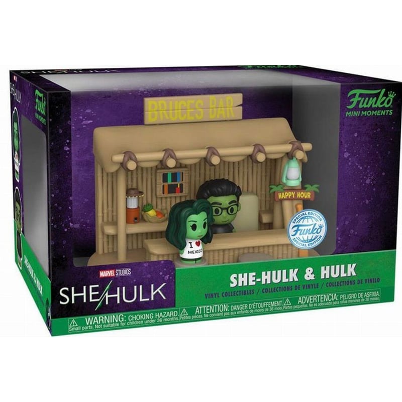 FUNKO Funko Mini Moments - She-hulk - She-hulk and Hulk Bar Scene