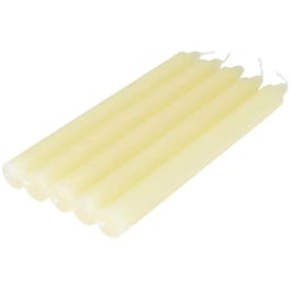 Σετ Κεριά Κηροπηγίου Spitishop L-c Essentiel Ecru 6bgt101ec 20cm 5 Τμχ - Λευκό