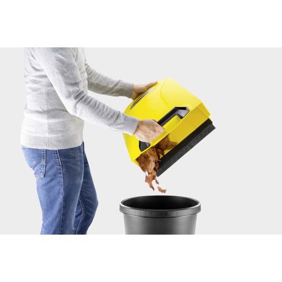 Χειροκίνητο Σάρωθρο KARCHER S 4 με Κάδο 20 Lt Κίτρινο image 3