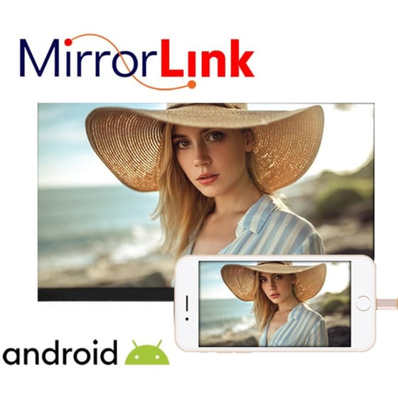 Hχοσύστημα OEM με Οθόνη Αφής 7" Android Bluetooth 7030DM Universal- Μαύρο image 3