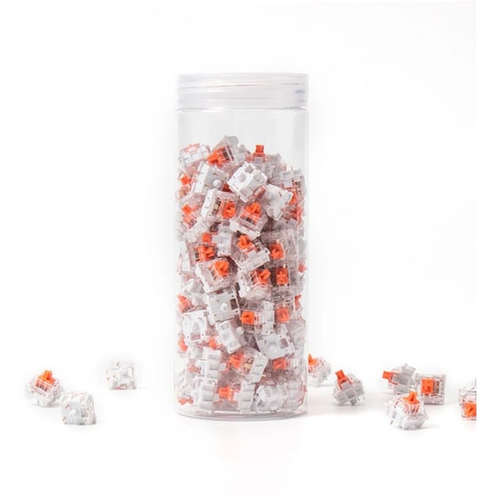 Keychron Silent K Pro Red Switches Πληκτρολόγιου , 110-pack image 2