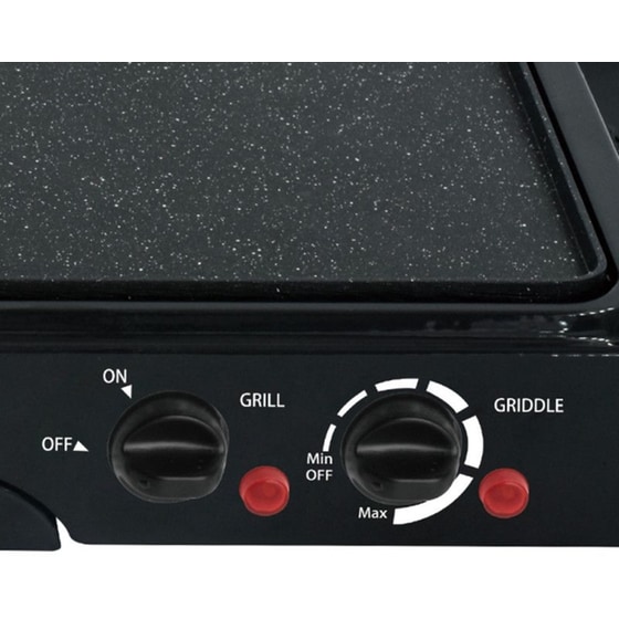 Ηλεκτρική Ψησταριά BBQ LEXICAL LSM-2550-2 1600W Μαύρο image 5