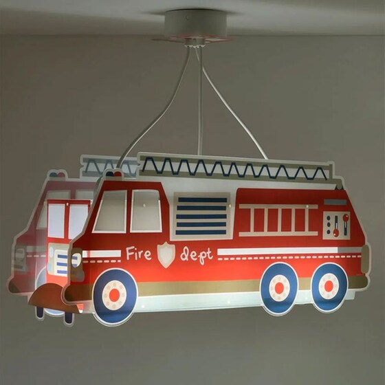 Παιδικό Φωτιστικό Οροφής Ango Firetruck 60610 image 3
