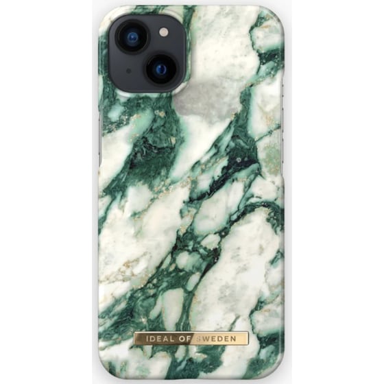 Θήκη Apple iPhone 13 - iDeal of Sweden Fashion - Calacatta Emerald Marble image 0
