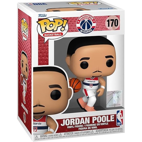 Funko Pop! Basketball  - Washington Wizards  - Jordan Poole #170 image 1