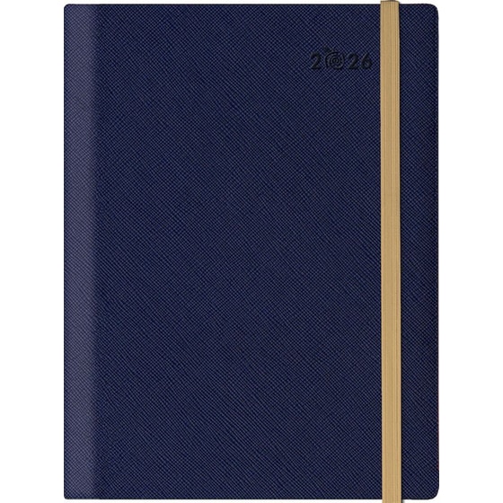 Ημερολόγιο Ημερήσιο 2026 Θεοφύλακτος 12M Eco Μπλε image 0