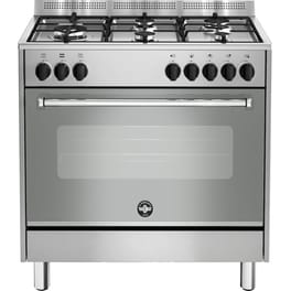 LA GERMANIA AMN965LEXV/24(GN) 117 Lt Inox Κουζίνα Μεικτή Φυσικού Αερίου