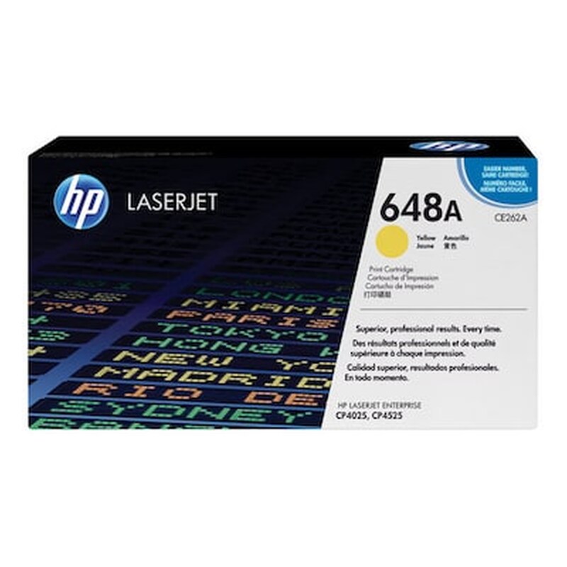 Toner HP 648A CE262A - Yellow