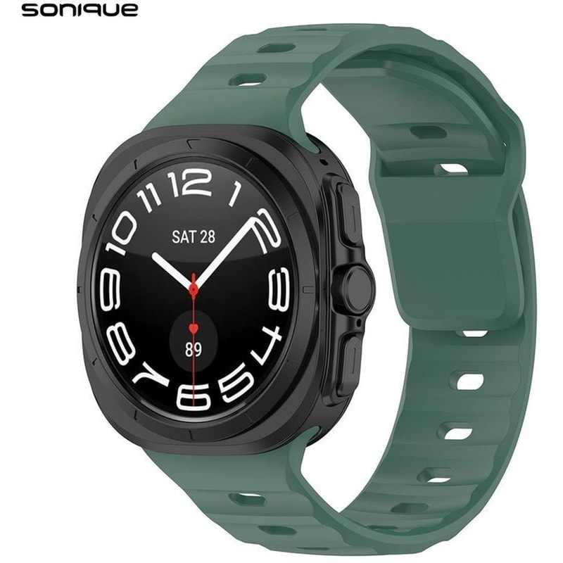 Λουράκι Sonique Colorwave για Galaxy Watch Ultra 47mm - Dark Green SONIQUE