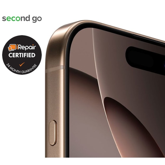 Μεταχειρισμένο Apple iPhone 16 Pro 256GB Desert Titanium second go Certified by iRepair image 3