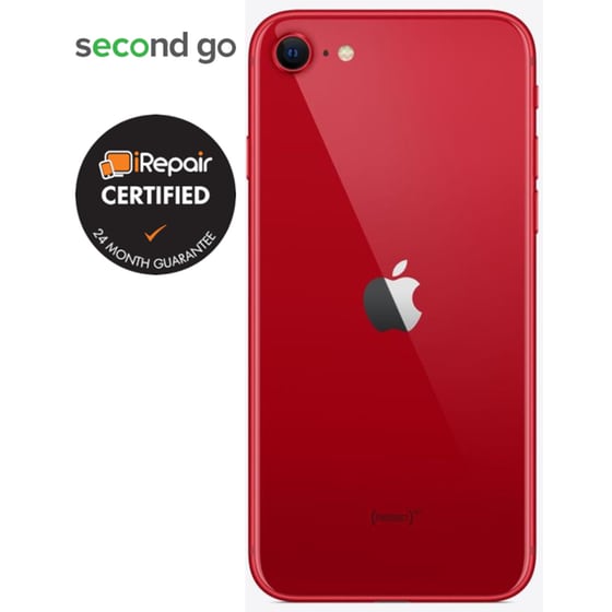 Μεταχειρισμένο Apple iPhone SE (2nd Gen) 128GB Product Red second go Certified by iRepair image 2