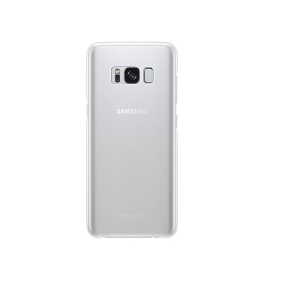 Θήκη Samsung Galaxy S8+ - Samsung Clear Cover - Ασημί image 2