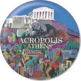 Μαγνήτης GNF THINKOFGREECE Ακρόπολη 5.9 cm
