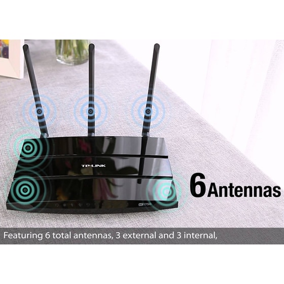 TP-Link AC1750 Wireless Dual Band Gigabit Router - Ασύρματο Ρούτερ image 4
