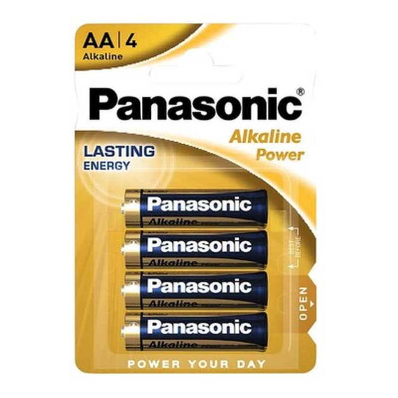 PANASONIC Panasonic Αλκαλικές Μπαταρίες AA 1.5V 4τμχ