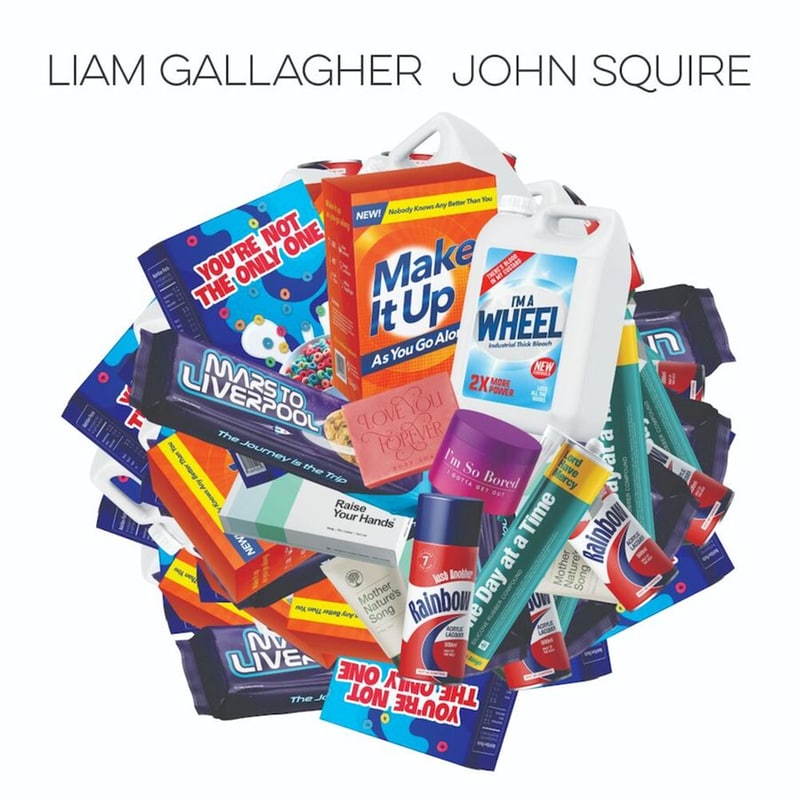 Liam Gallagher John Squire (LP White)