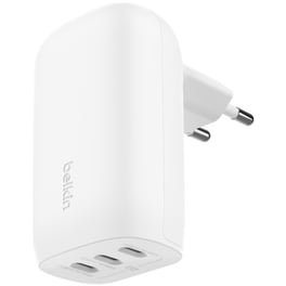 Φορτιστής Πρίζας Belkin BoostCharge 3-Port USB-C Wall Charger USB-C 67W - White