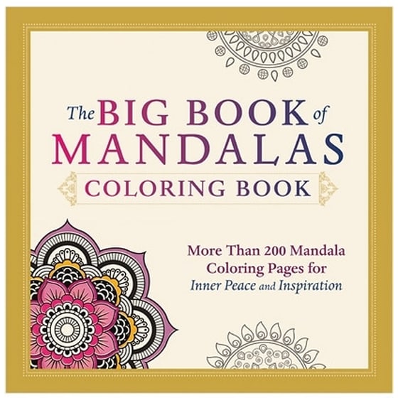 Big Book of Mandalas Coloring Book image 0