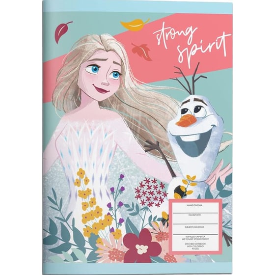 Τετράδιο Καρφίτσα Διακακης Αεβε Β5 Frozen 2 40 Φύλλων (1 Τεμάχιο) image 1