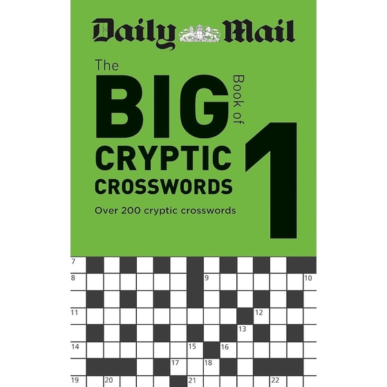 Daily Mail Big Book of Cryptic Crosswords Volume 1 image 0