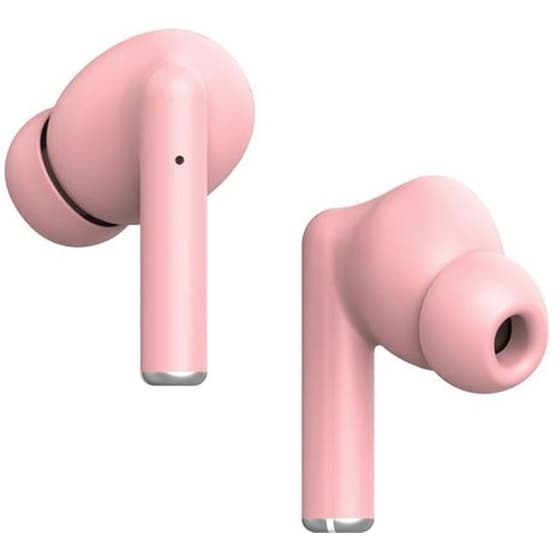Ακουστικά Bluetooth Lamtech TWS 5.0 - Ροζ image 1